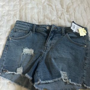 Girls Target Jean Shorts